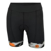 ORANGE CAMO Women's Tri Shorts