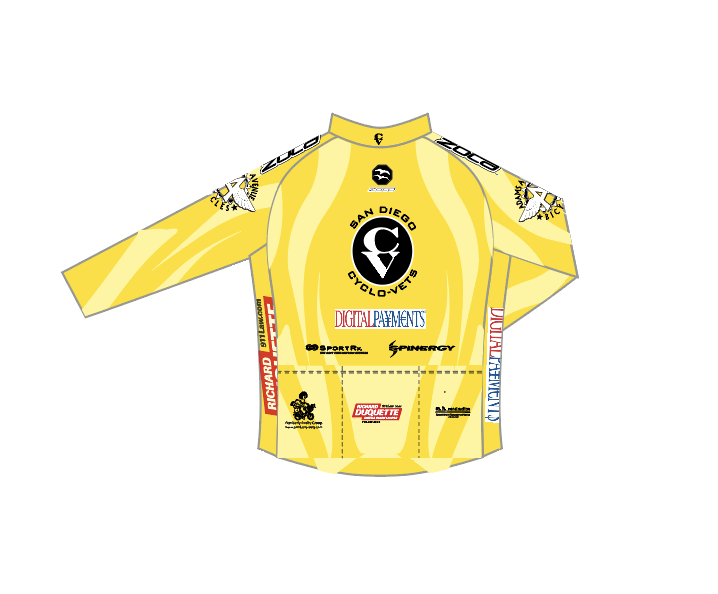 2024 CycloVets Men's Long Sleeve Pro Jersey
