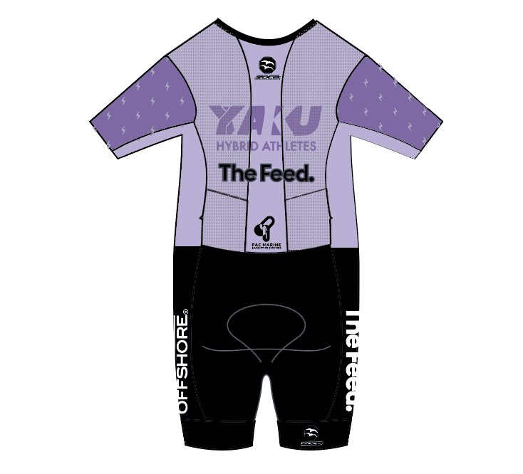 Yaku 2024 Women's AquaSpeed Short Sleeve Tri Suit