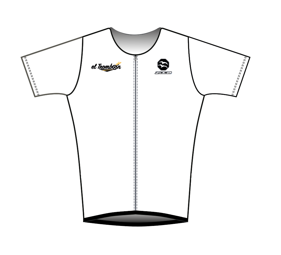 Trombon Men's Briza Jersey - White