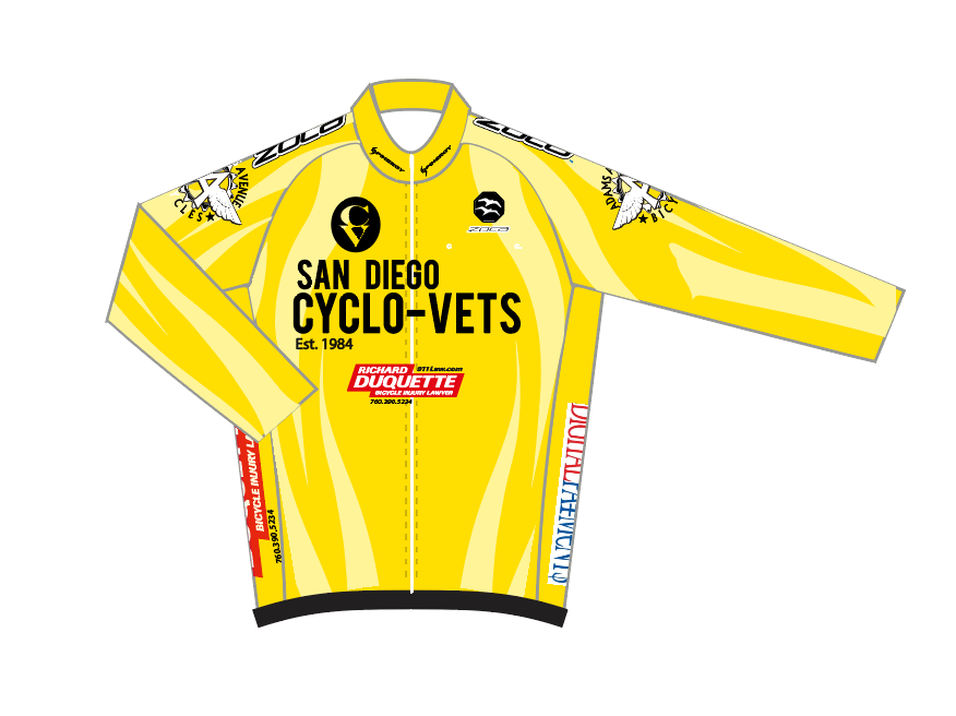 2025 CycloVets Men's Long Sleeve Pro Jersey