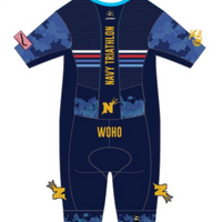 USNA Women's AquaSpeed Short Sleeve Tri Suit
