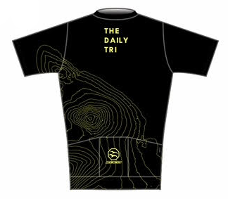 2025 The Daily Tri Men's Tech Tee