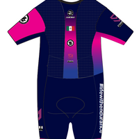 2025 Stunning Men's AquaSpeed Short Sleeve Tri Suit
