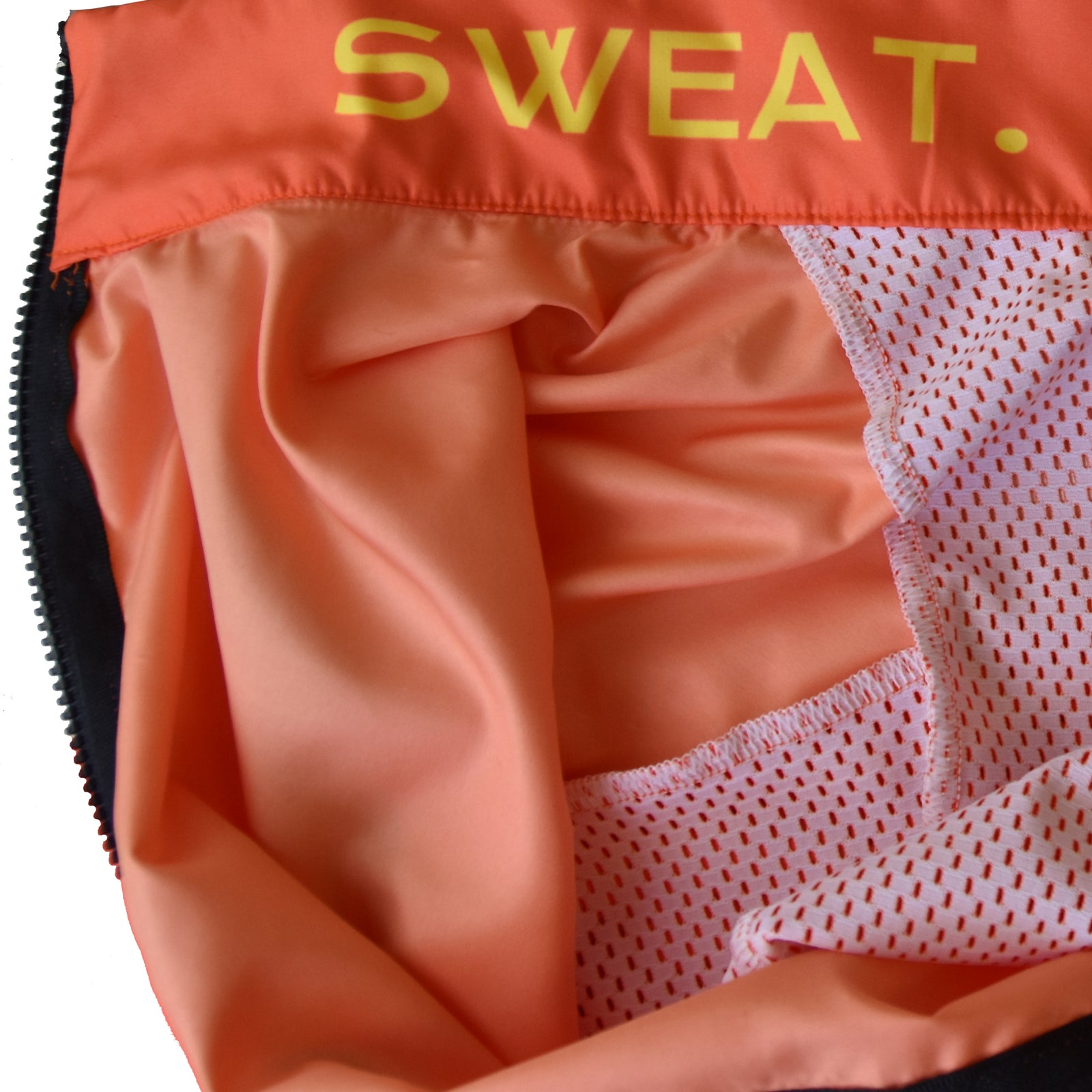 LIGHTWEIGHT MEN VEST ORANGE Sweat. Suffer. Win.