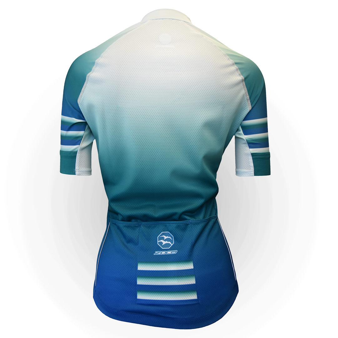 GRADIENT BLUE JERSEY WOMEN