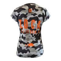 ORANGE CAMO Women's Tech Tee
