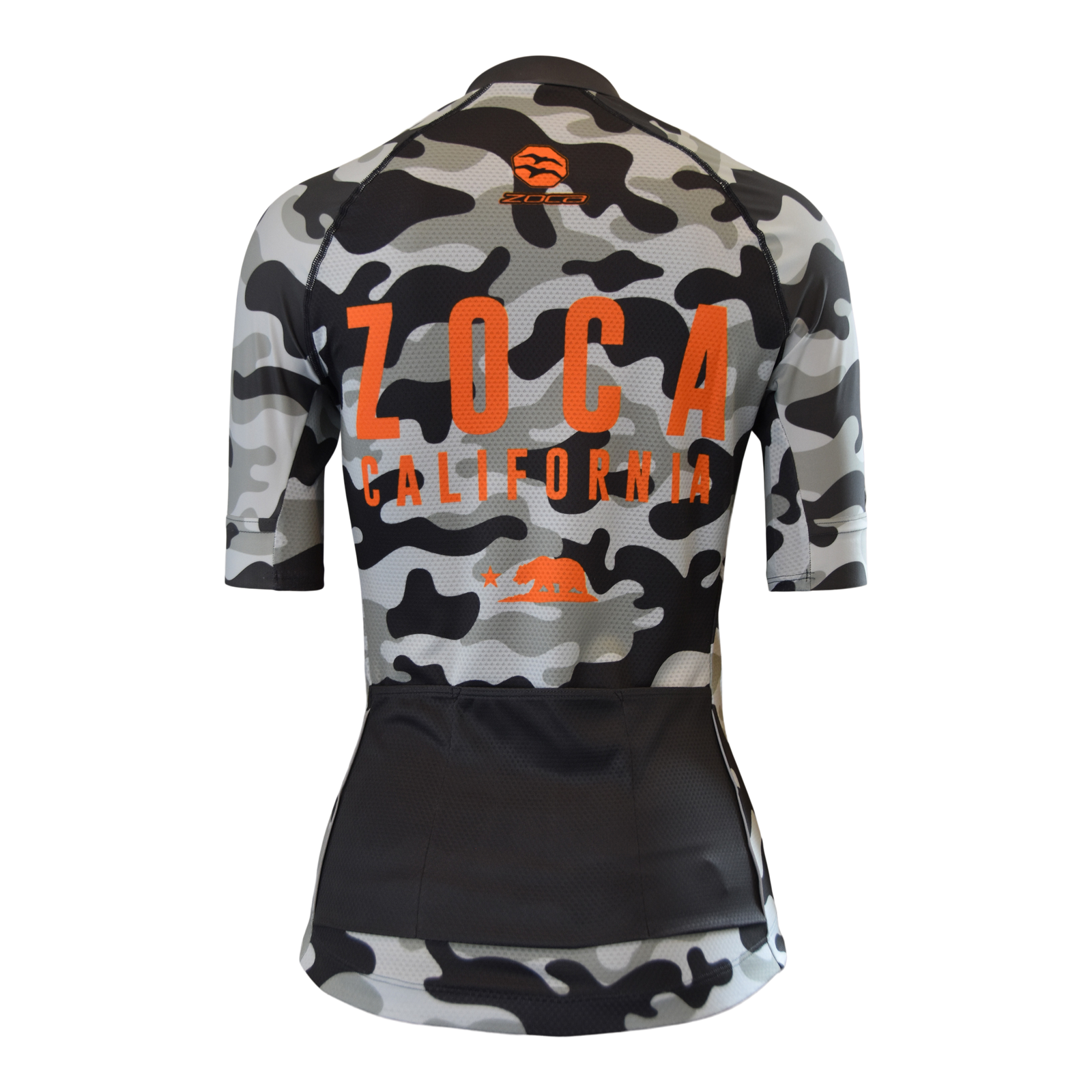 ORANGE CAMO Women's Cycling Jersey