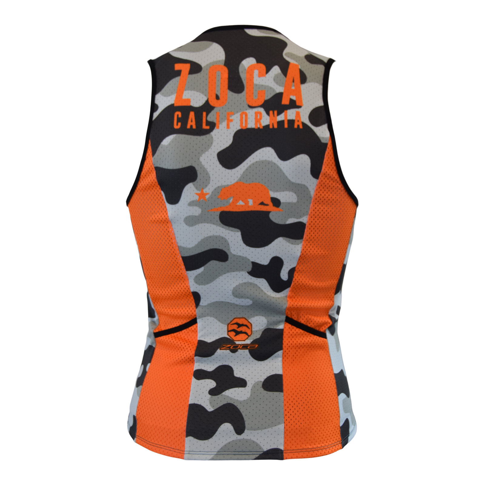 ORANGE CAMO Men's Tri Top