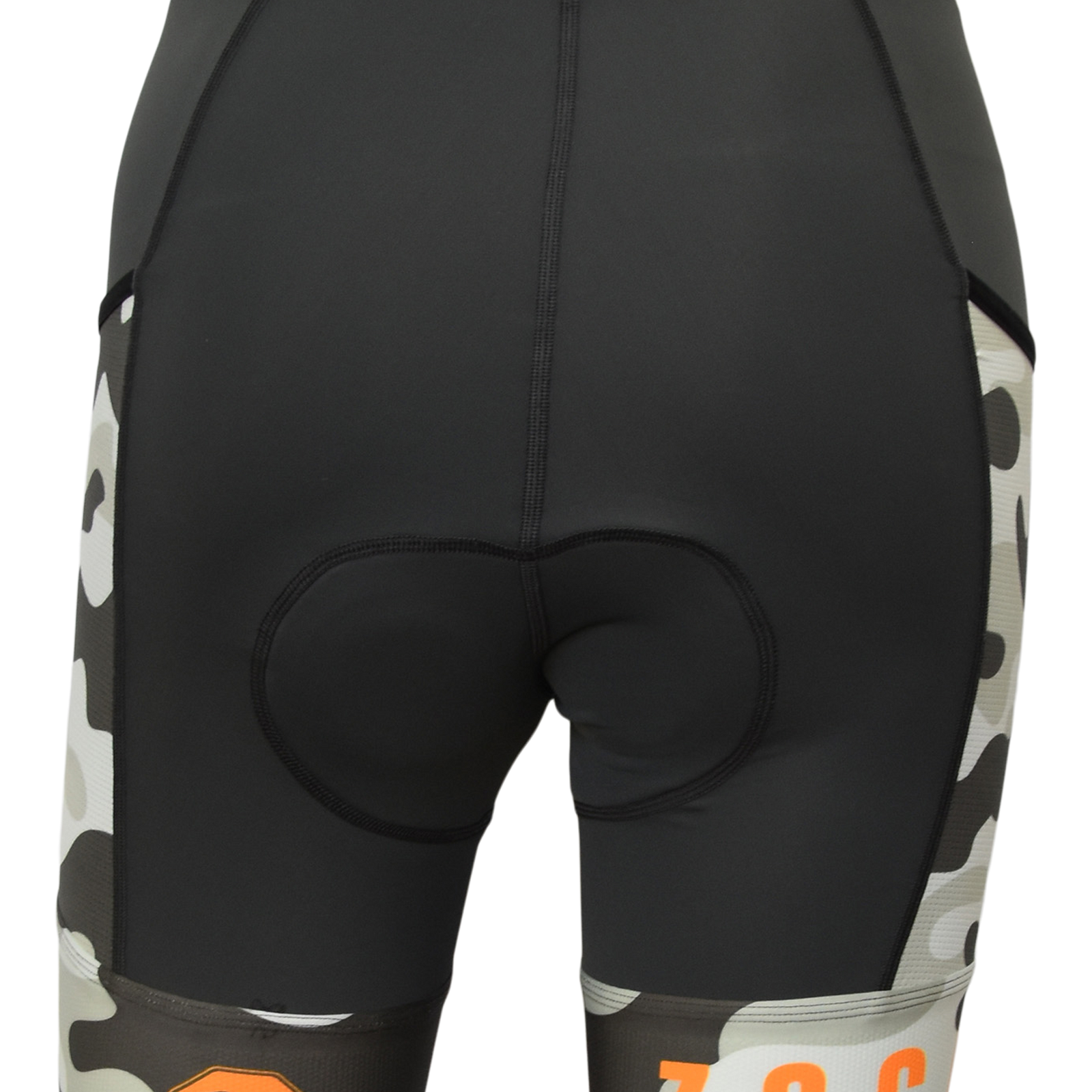 ORANGE CAMO Men's Tri Shorts