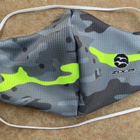 KIDS CAMO SPORT FACE MASK
