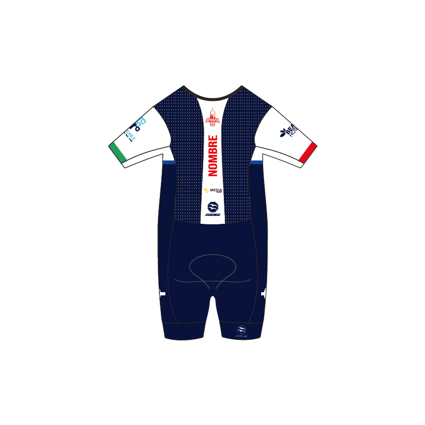 Spartan 55 Men's Short Sleeve AquaSpeed Tri Suit