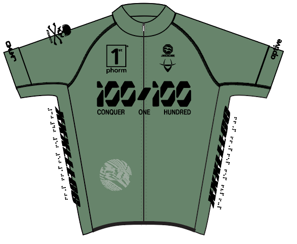 IC100 Albatros Green Jersey - Women