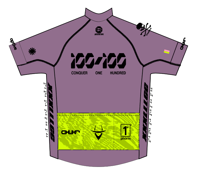 IC100 Albatros Purple Jersey - Men
