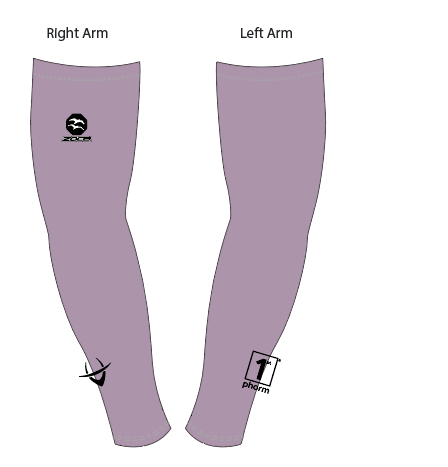IC100 Purple Unisex Arm Coolers