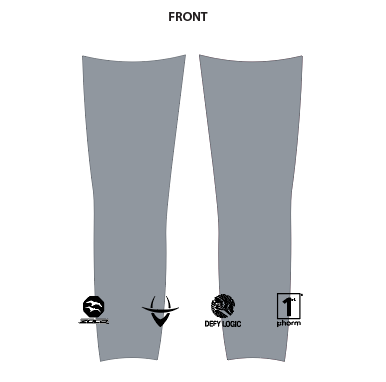 IC100 Gray Unisex Leg Warmers