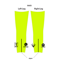 IC100 Lime Unisex Leg Warmers
