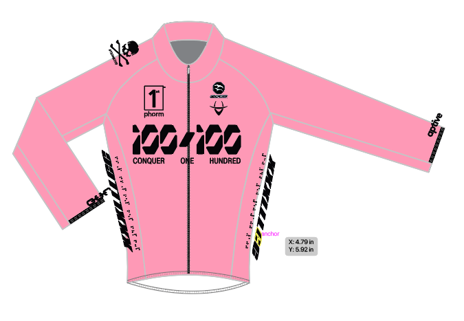 IC100 Men's Juno Pink (Thermal) Jacket