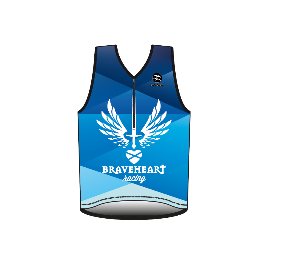 2022 BRAVEHEART Girl's ZX1 Tri Top (youth)