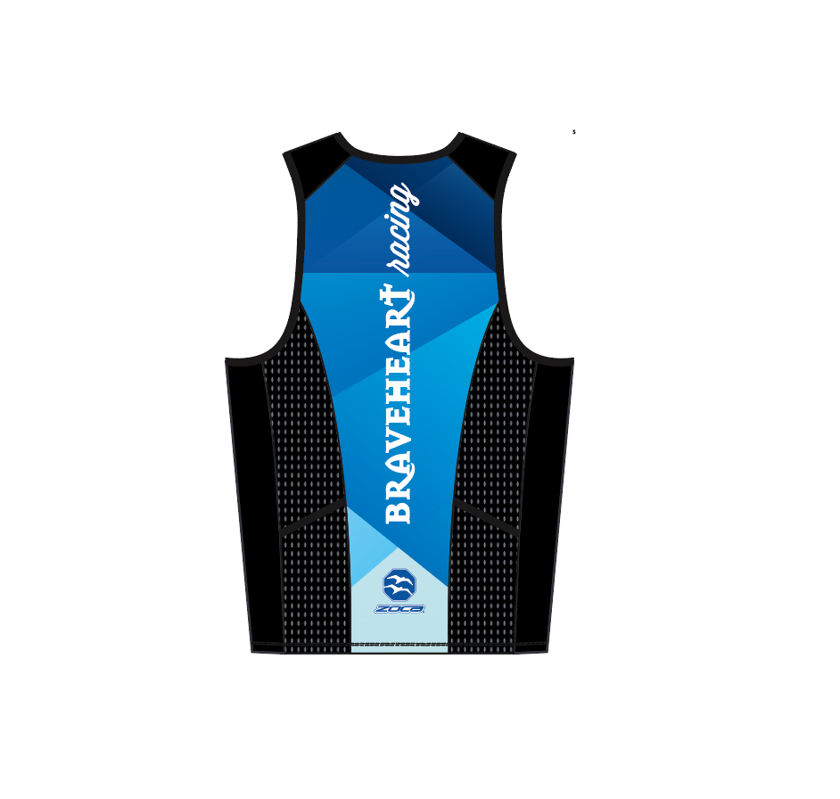 2022 BRAVEHEART Women's ZX1 Tri Top