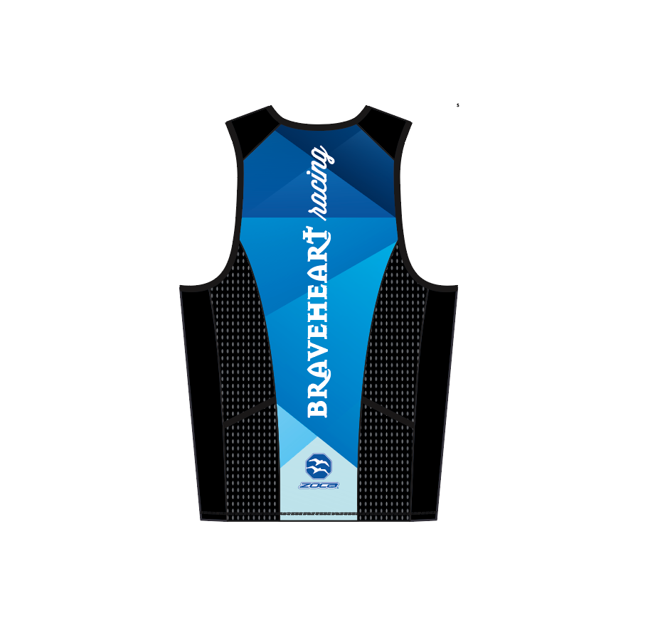 2022 BRAVEHEART Girl's ZX1 Tri Top (youth)