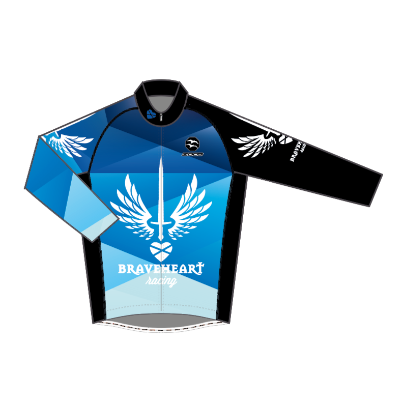 2022 BRAVEHEART Men's Long Sleeve ProJersey