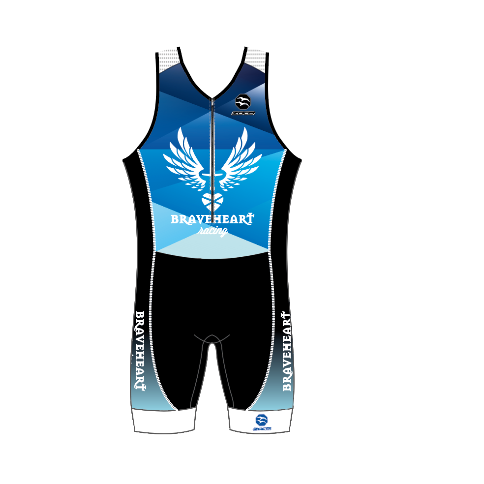 2022 BRAVEHEART Men's Sleeveless Tri Suit