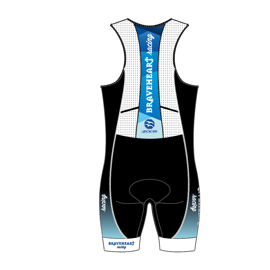 2022 BRAVEHEART Men's Sleeveless Tri Suit