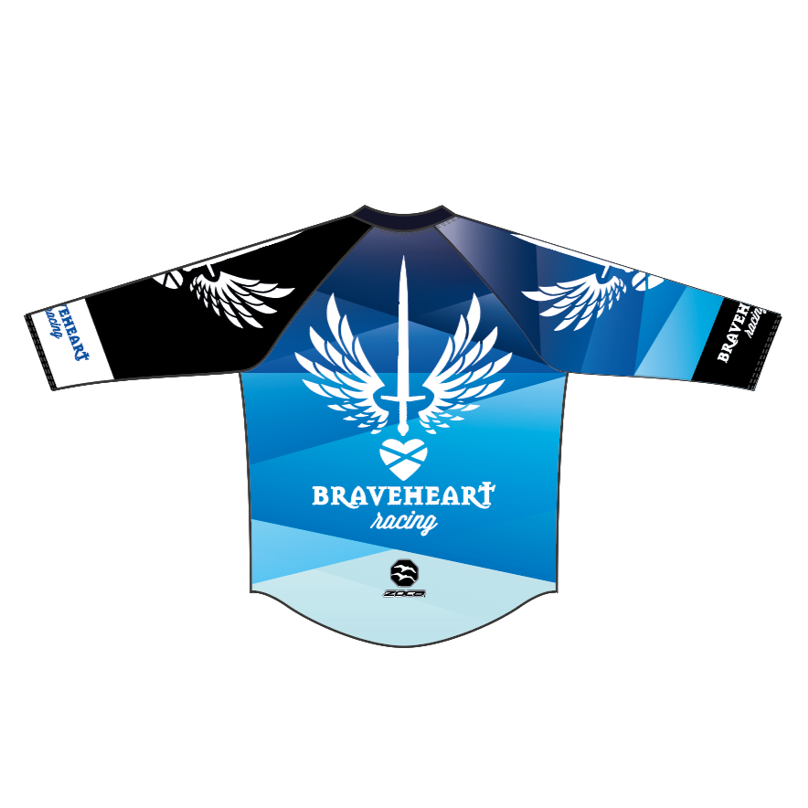 2022 BRAVEHEART Men's MTB Jersey 3/4 sleeve