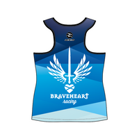 2022 BRAVEHEART Women's Running Tank Top - Razor
