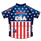 R.O.C.K in the USA Men's Endurance Club Cut Jersey

