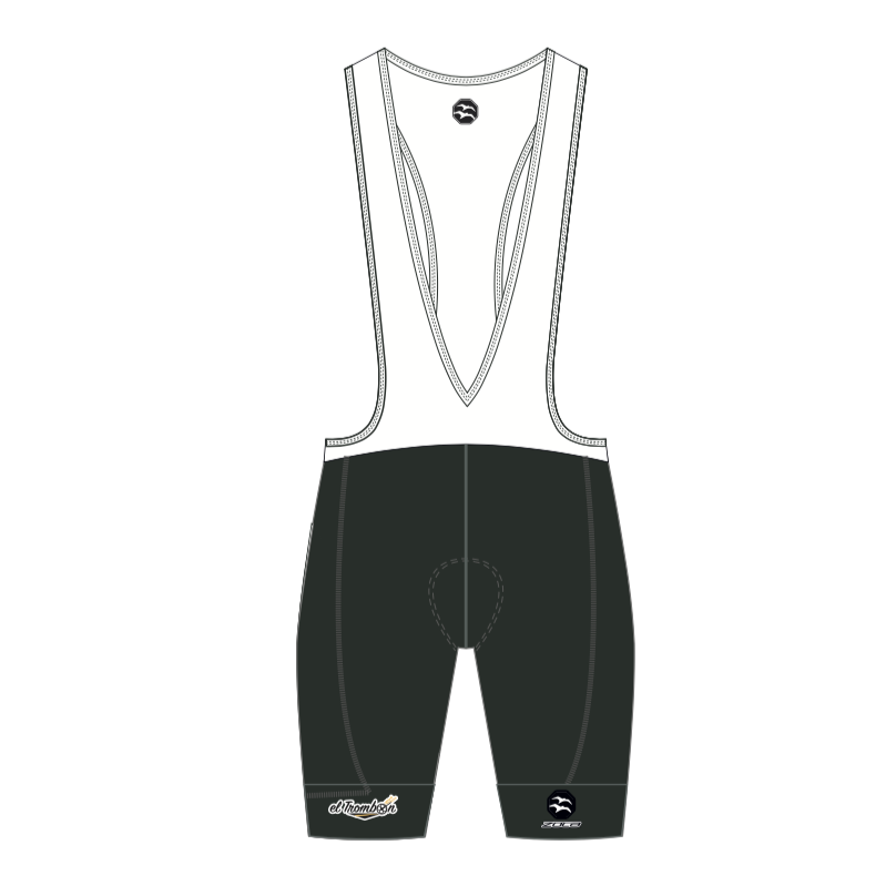 Trombon Men's BLACK Century Bib