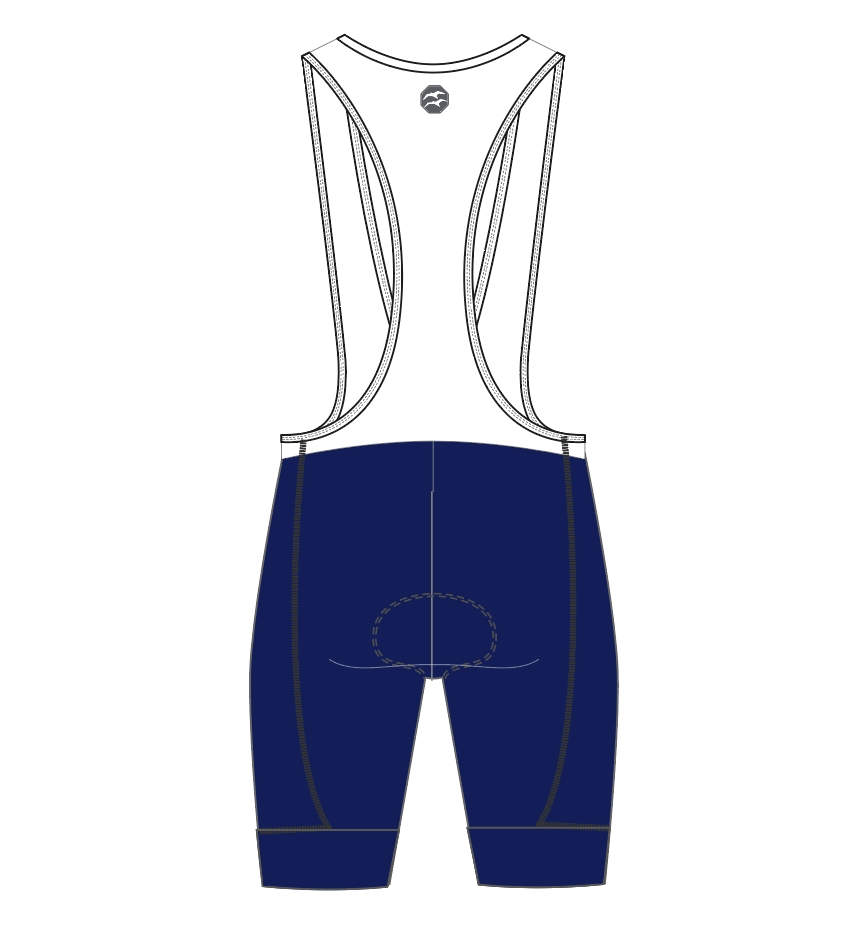 Trombon Men's BLUE Century Bib