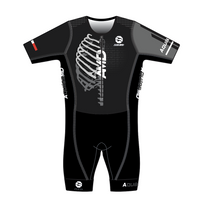 2023 Aquiles Men's AquaSpeed Short Sleeve Tri Suit
