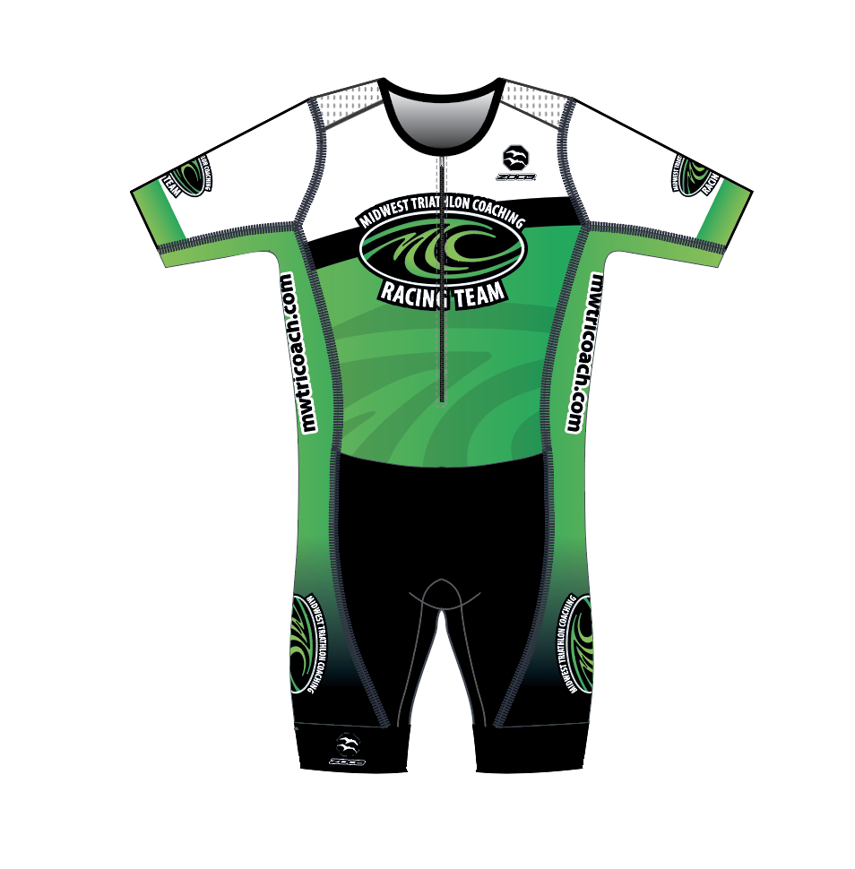 2024 MW Triathlon Men's Short Sleeve AquaSpeed Tri Suit