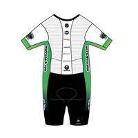 2024 MW Triathlon Men's Short Sleeve AquaSpeed Tri Suit
