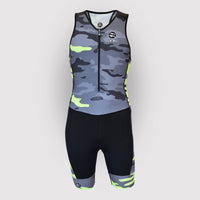 CAMO GREEN ZX1  MEN'S TRI SUIT
