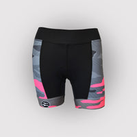 CAMO PINK WOMEN TRI SHORTS
