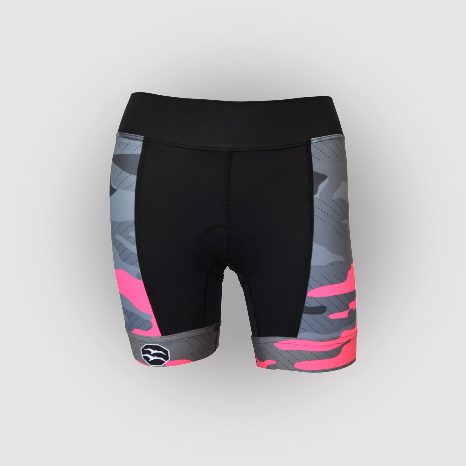 CAMO PINK WOMEN TRI SHORTS