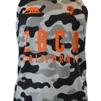 ORANGE CAMO Men's Running Tank Top
