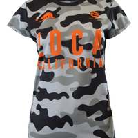 ORANGE CAMO Women's Tech Tee
