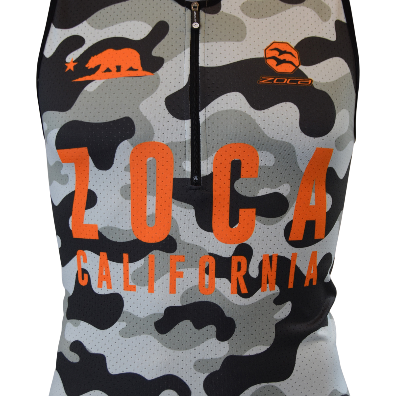 ORANGE CAMO Men's Tri Top